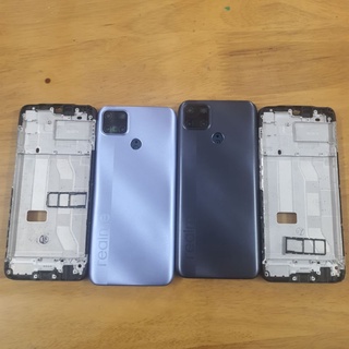 Vỏ realme c25 bộ có khay sim sườn kính camera