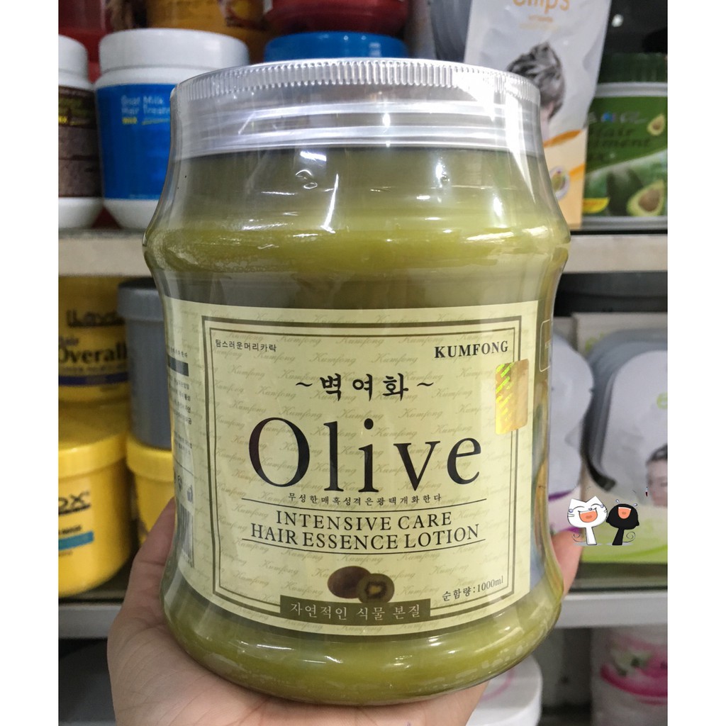 Dầu Hấp, Ủ Tóc Olive 1000ml