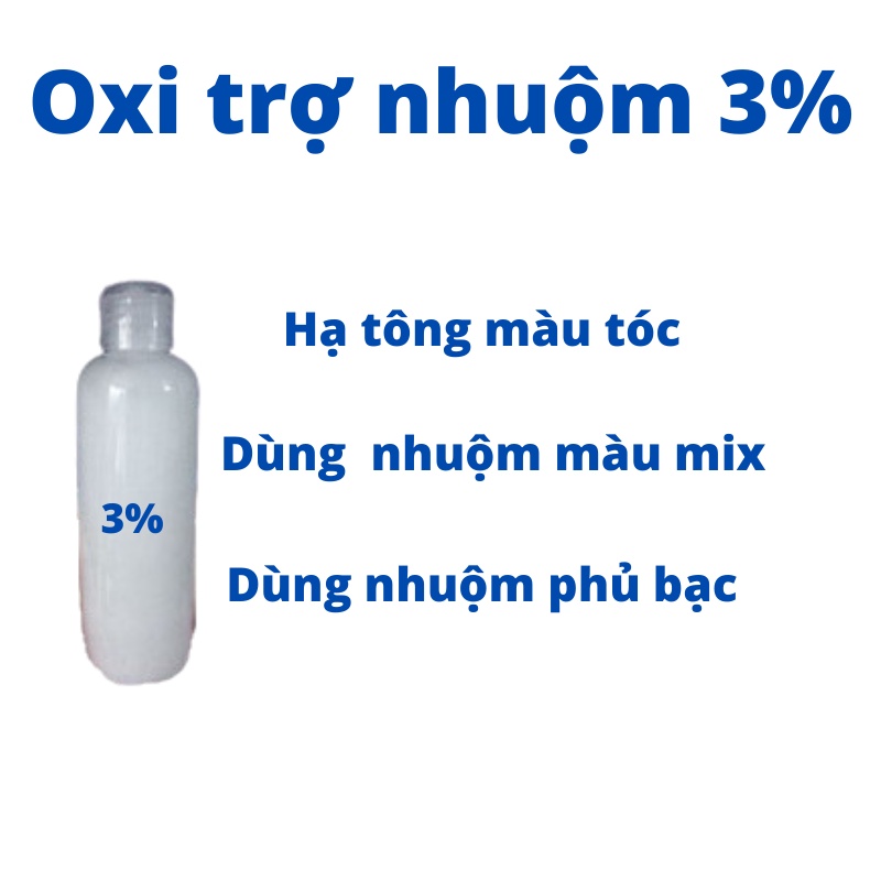 Oxi trợ nhuộm tại nhà cao cấp Kanaval 100ml hương bạc hà không rát, không xót da đầu