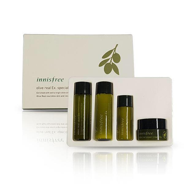 Innisfree Olive Real Ex. Special Kit💚