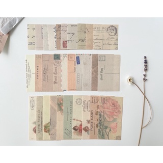  Giấy nền mini - Giấy nền vintage nhiều phong cách làm sổ.