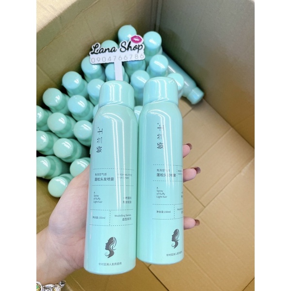 Xịt Gội Đầu Khô Spes Cấp Tốc Nội Địa Trung Giúp Tóc Bồng Bềnh Suốt 8 Tiếng Không Dầu Không Bết Dính