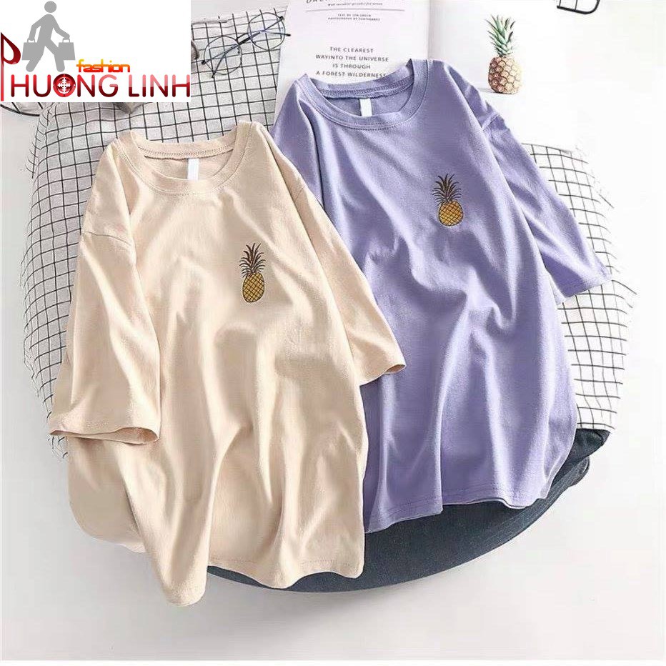 Áo thun nam nữ hình quả dứa form rộng tay lỡ - Thời Trang Phương Ling - Tuyển CTV - 160620201055 | BigBuy360 - bigbuy360.vn