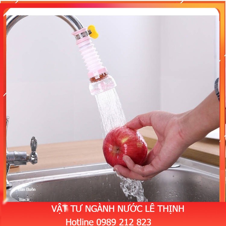 Đầu Vòi Nối Rửa Bát Tăng Áp Lò Xo Xoay 360 Độ Vòi Nước 360 Độ Cho Bồn Rửa Chén