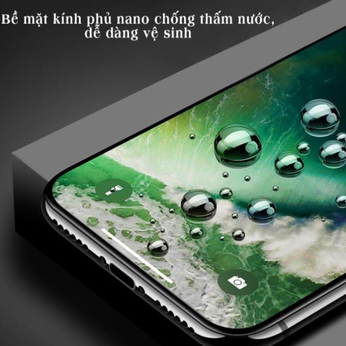 Kính Cường Lực Cho Samsung Galaxy A9 2018 - Màu Đen - Full Màn Hình - Hàng Chính Hãng