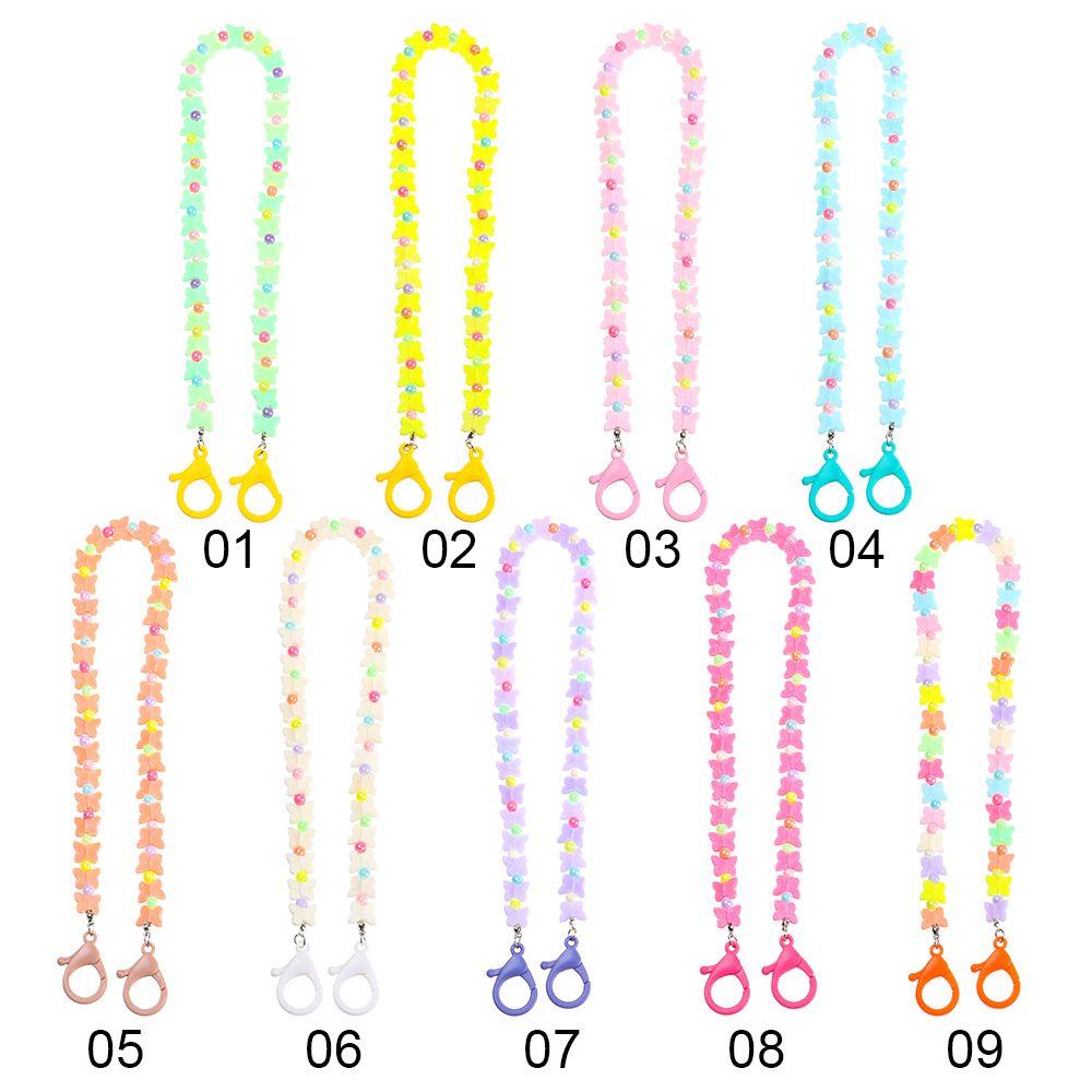 Dây Chuỗi Hạt Gắn Mắt Kính Chống Trượt Nhiều Màu Sắc Tiện Lợi Dành Cho Trường Học / Văn