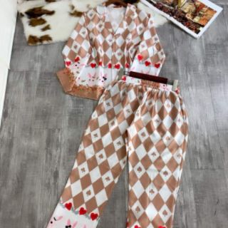 Đồ ngủ pijama lụa lá bài siêu cấp cute