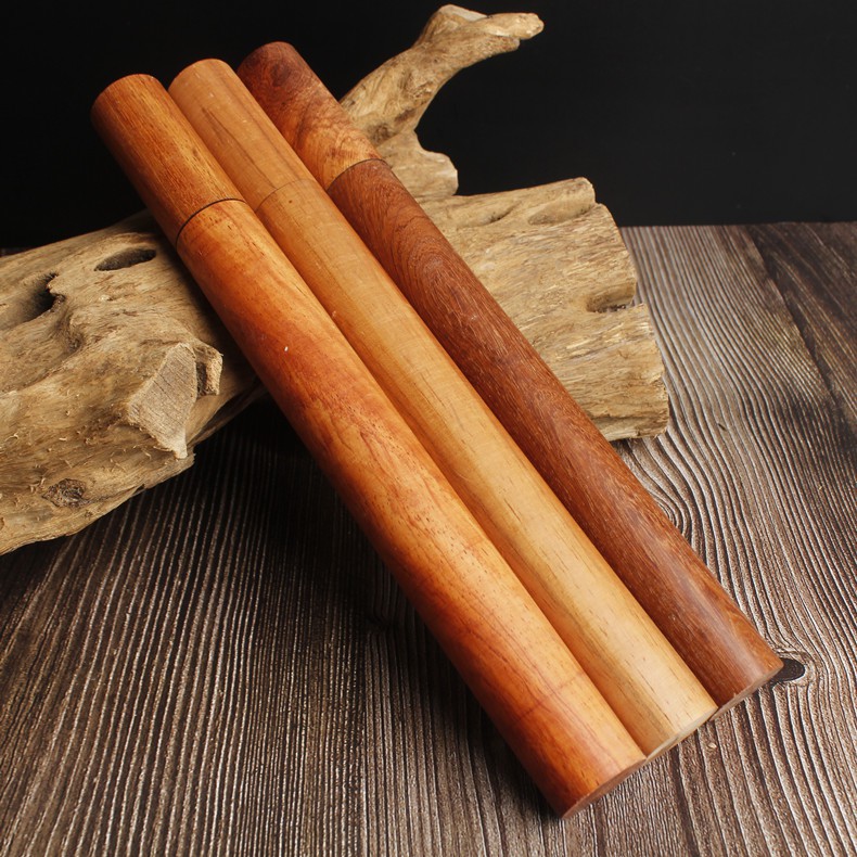 Ống đựng nhang (hương) bằng gỗ; kích thước 24,5cm đựng nhang trầm không tăm, dùng để đựng hương (nhang) dài khoảng  20cm