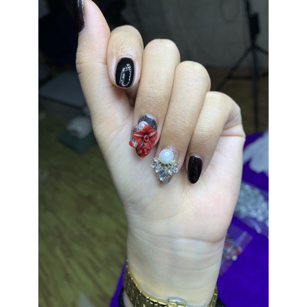Hoa bột nail mẫu mới