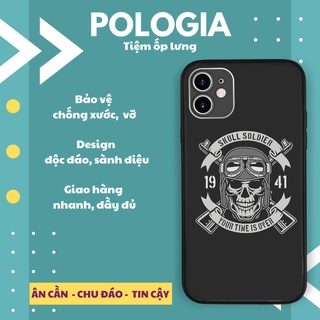 Ốp chống xước SKULL RETRO SOLDIER YOUR TIME POLOGIA độc đáo cho iPhone 6 -14-LAK0021303