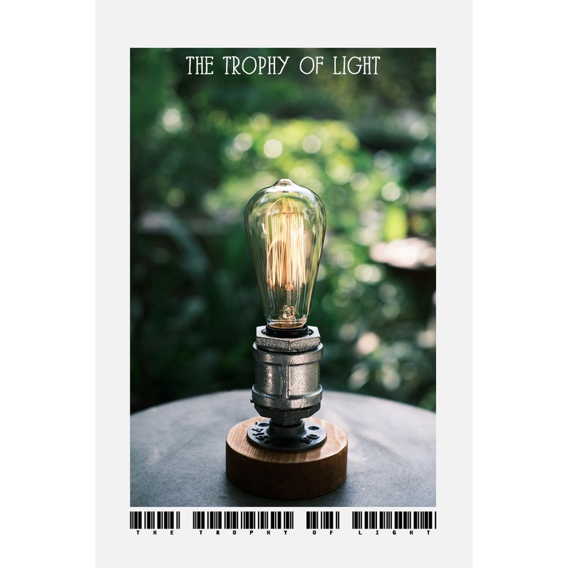 Đèn Decor - Đèn Ống Nước Trang Trí Bóng Sợi Đốt Edison - The Trophy Of Light