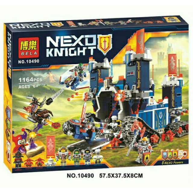 Lego Nexo Knights - Pháo Đài Hiệp Sĩ