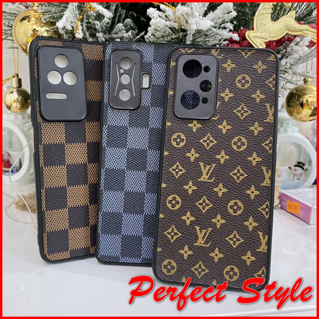 Ốp lưng Da lộn caro Xiaomi Mi 11T 10t pro note 7 8 pro note 9s k20 mi 8 se mi 8 lite k30 pro note 9 pro 5g 9 4g poco F1