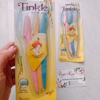 Dao tỉa mày Tinlke vỉ 3 cây