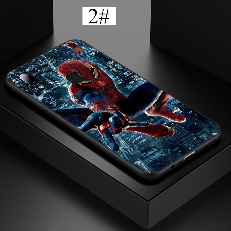 Ốp Điện Thoại Mềm Hình Người Nhện SST92 Cho Samsung Galaxy J4 J5 J6 J7 J730 J8 Plus Prime Core Pro Duo