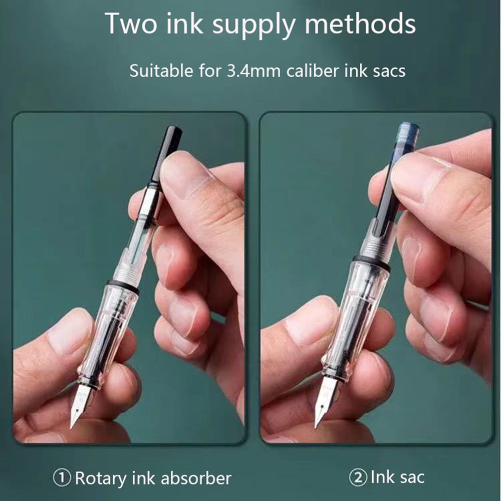 Bút máy vỏ màu kim loại gradient nhiều màu sắc độc đáo sang trọng