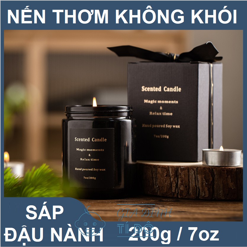 Nến Thơm Tinh Dầu Cao Cấp Không Khói An Toàn Candle Cup