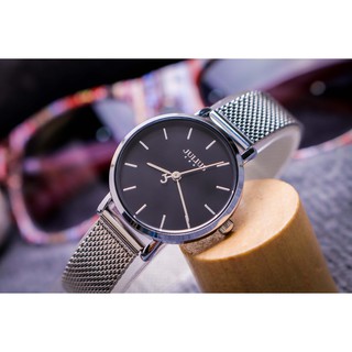 Đồng hồ nữ JA-1164 Julius Hàn Quốc dây thép mặt hoa limited