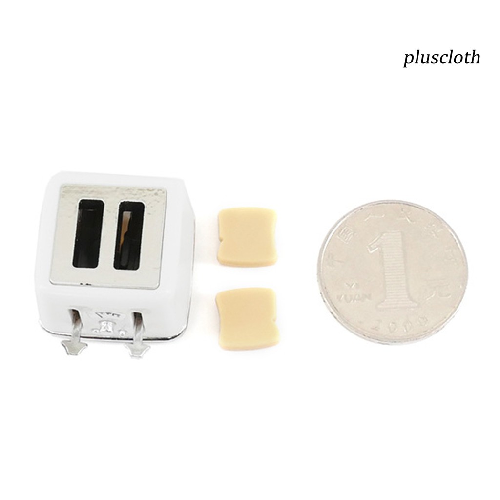 Mô Hình Máy Nướng Bánh Mì Mini Tỉ Lệ 1 / 12 Trang Trí Nhà Búp Bê