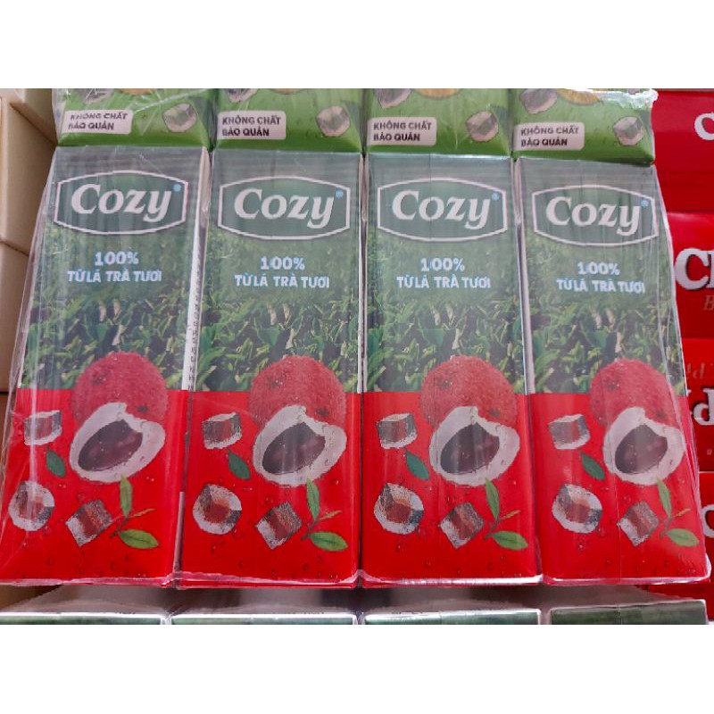 Trà Đào Sả - Trà tắc Mật Ong - Trà Vải 1 thung 24 hộp.