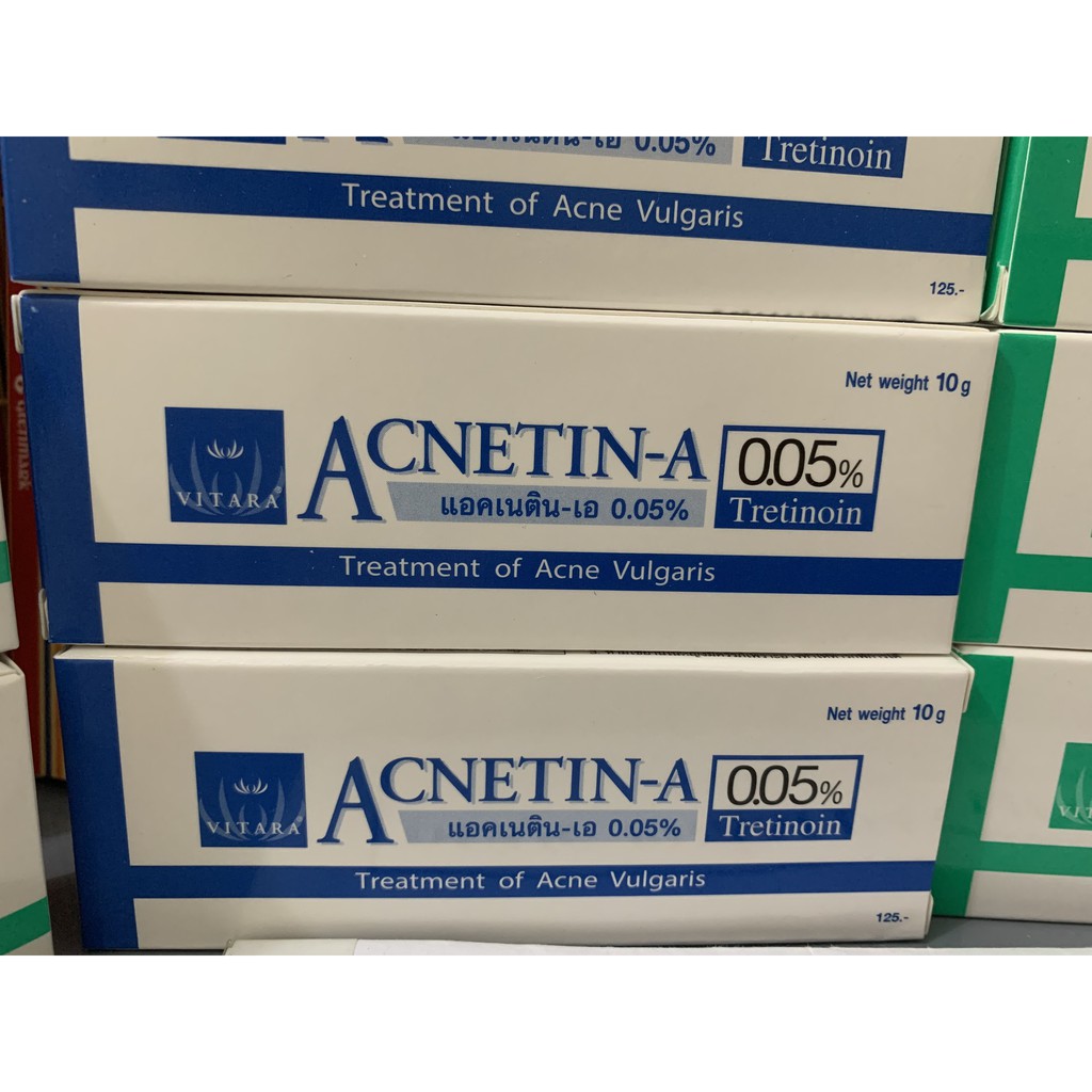 Kem Acnetin A - Tretinoin 0.025 / 0.05 - Giảm Mụn, Chống Lão Hóa