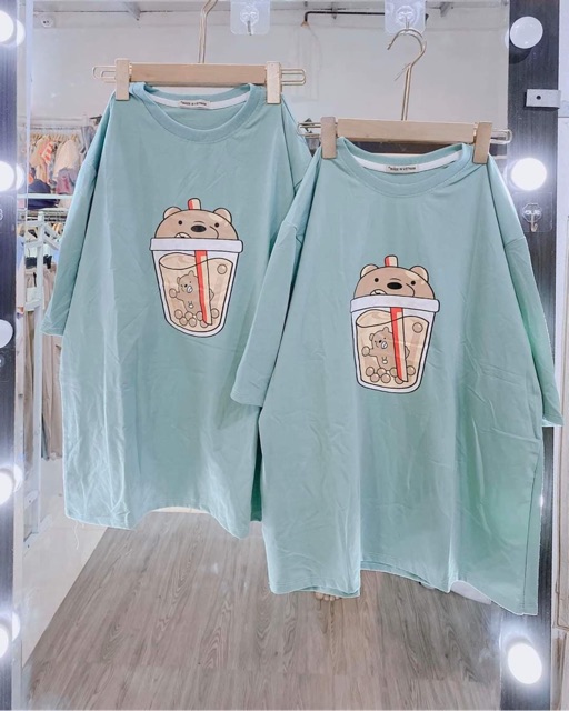 Áo trà sữa gấu tici TTB875