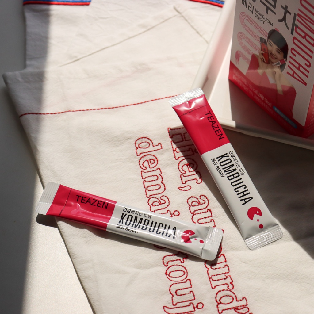 Trà Teazen Kombucha Hàn Quốc tốt cho tiêu hóa