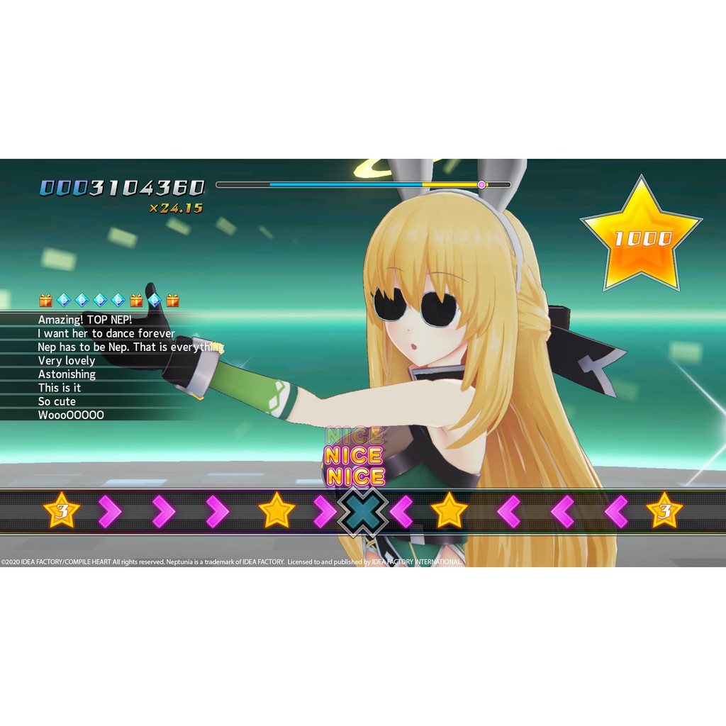 Đĩa Game PS4 : Neptunia Virtual Stars Day One Edition EU