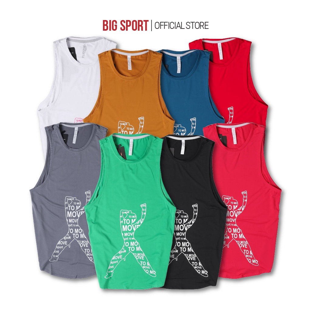 Áo Tập Gym Nữ Tanktop Thun Ba Lỗ Nữ Mặc Ở Nhà Tập Yoga Vải Mềm Co Giãn 4 Chiều - BigSport, BS30