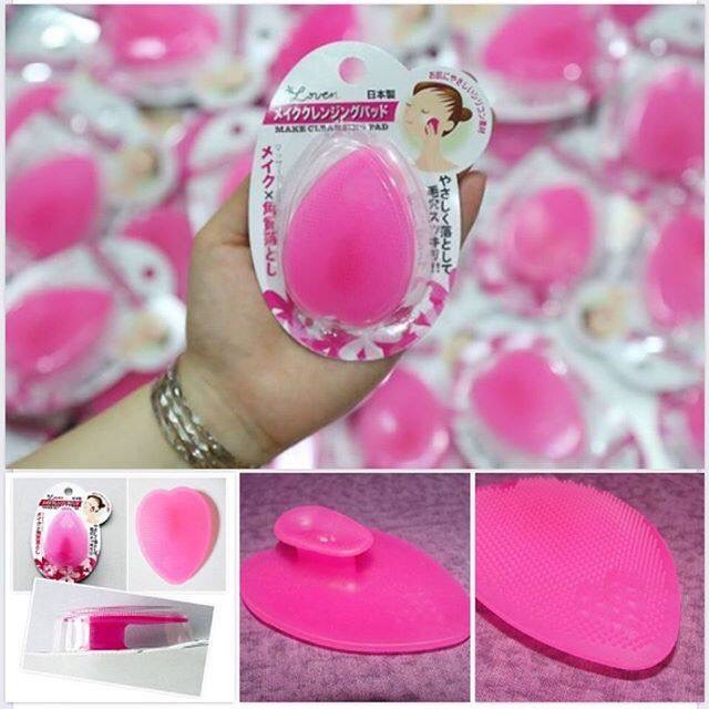 MIẾNG RỬA MẶT SILICONE LOVEN MAKE CLEANSING PAD