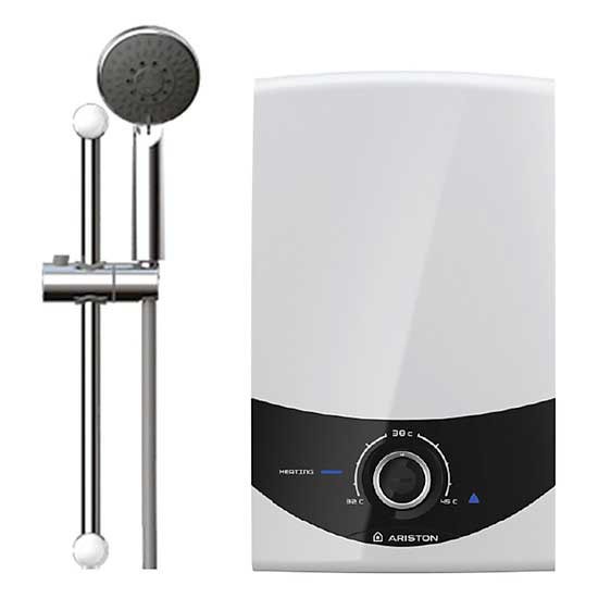 BÌNH NÓNG LẠNH TRỰC TIẾP ARISTON SMC45PE-VN KICH THƯỚC:65 x 165 x 386 (Dài x rộng x cao) (mm )