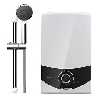 BÌNH NÓNG LẠNH TRỰC TIẾP ARISTON  SMC45PE-VN  KICH THƯỚC:65 x 165 x 386 (Dài x rộng x cao) (mm )