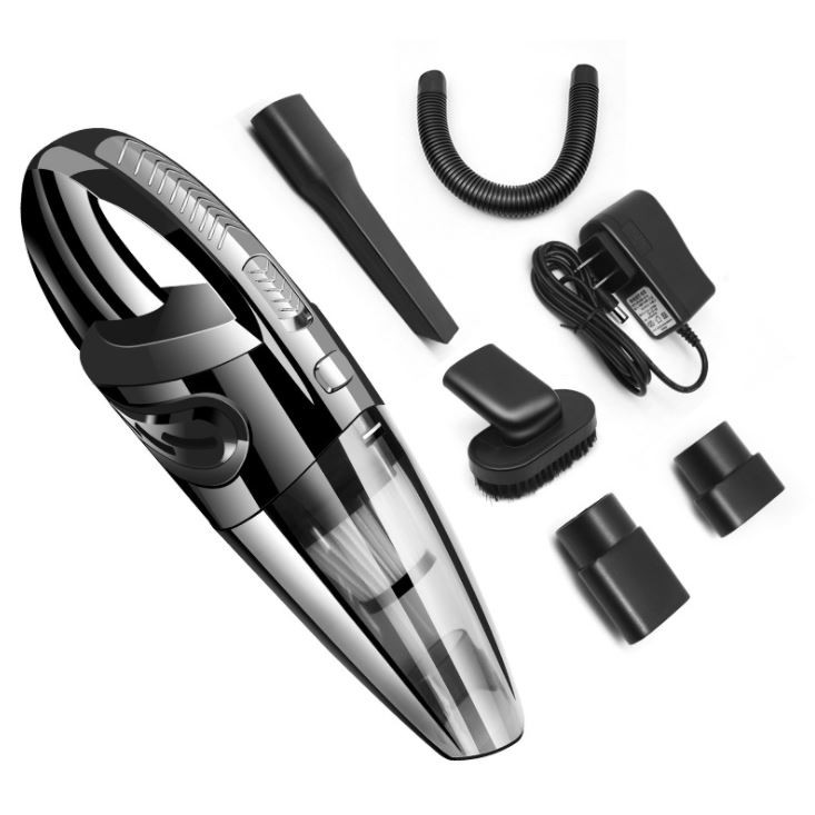 ⚡CHÍNH HÃNG⚡ Máy Hút Bụi Mini Cầm Tay, Đa Năng Xe Hơi Ô TÔ và Gia Đình - Máy R-6053 bản cao cấp Adapter