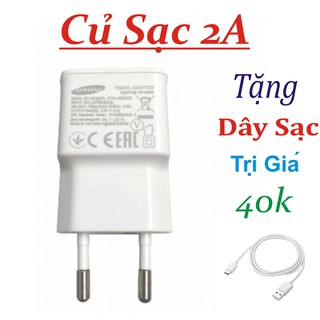 Củ Sạc Đa Năng Samsung 2A Dùng Cho Hầu Hết Tất Cả Các Loại Máy tặng kèm dây sạc samsung