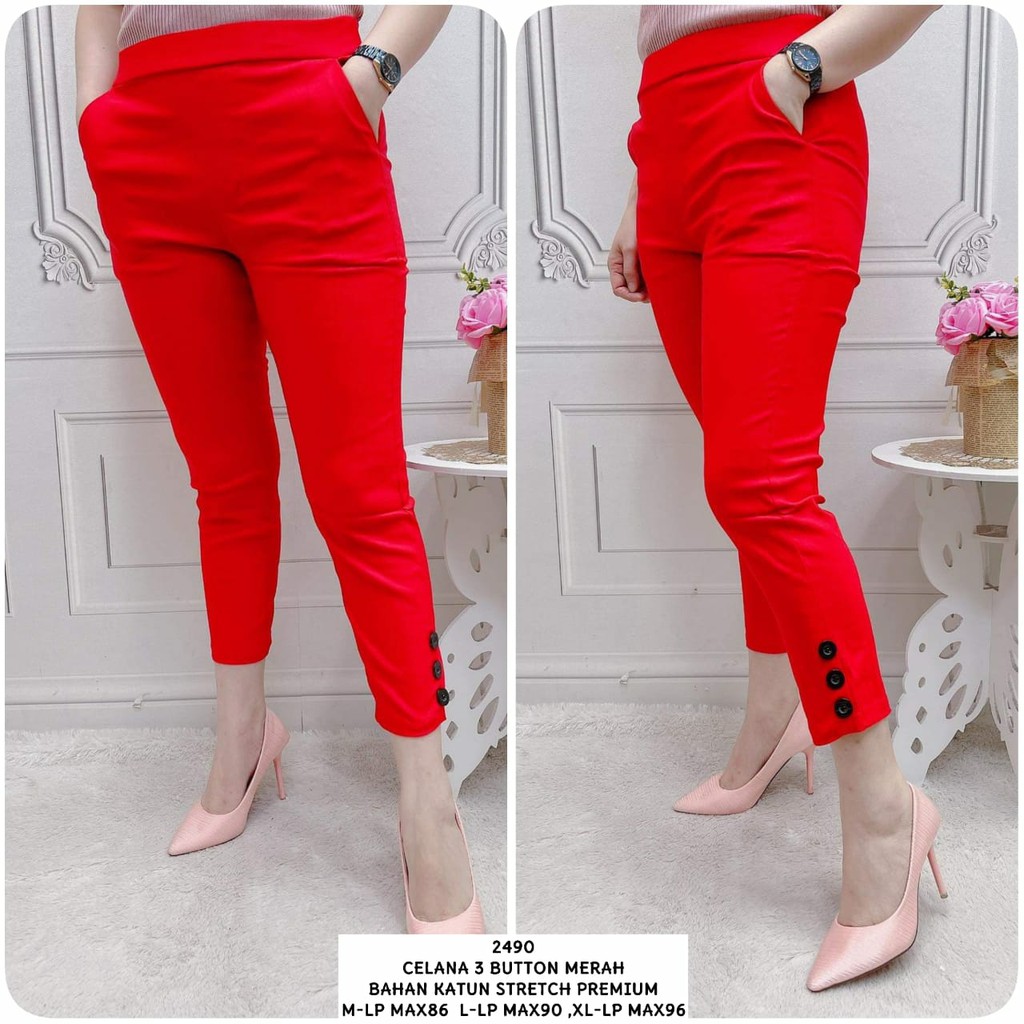 Quần Cotton Dài Thời Trang Trẻ Trung Năng Động 2490 Size M - Xl | BigBuy360 - bigbuy360.vn