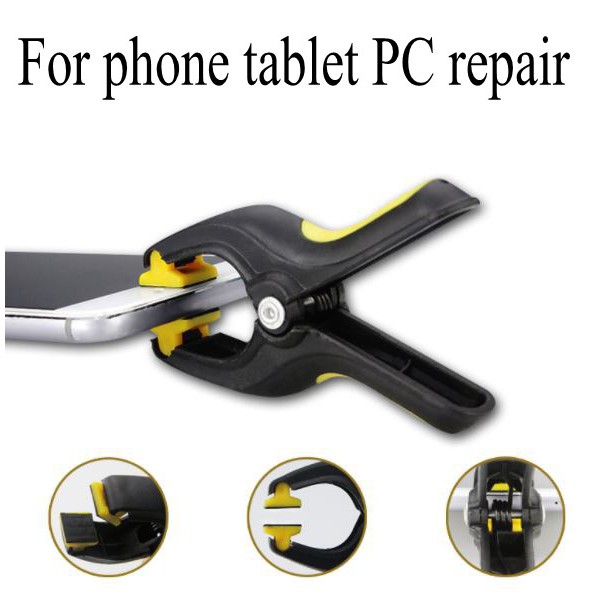 Set 4 kẹp nhựa cố định màn hình điện thoại/máy tính bảng