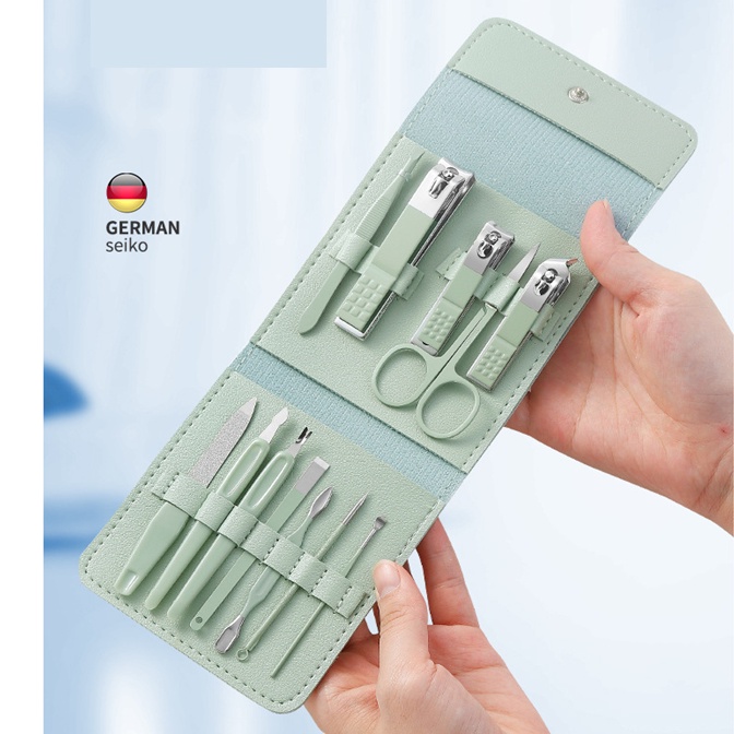 Combo 12 món cắt móng đa năng kèm túi đựng tiện lợi