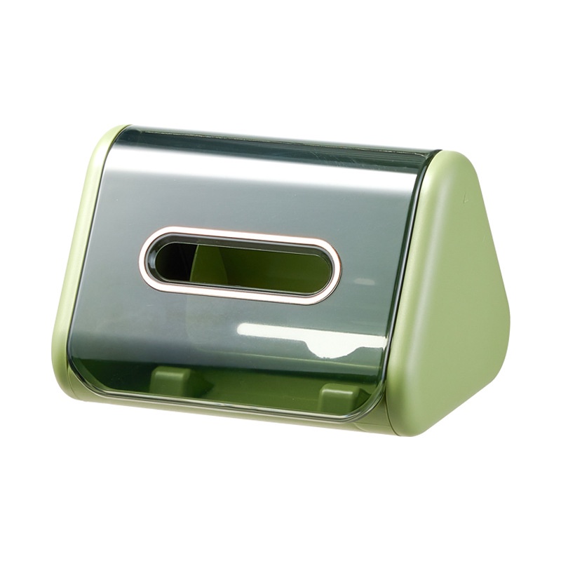 Hộp Đựng Khăn Giấy Gắn Tường Hình Tam Giác Sáng Tạo Sang Trọng Trang Trí Phòng Khách / Xe Hơi