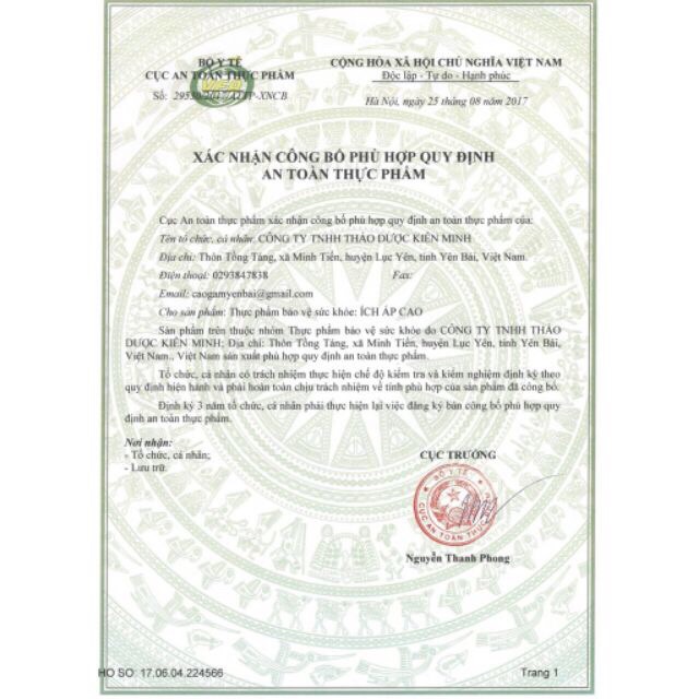 Ích Áp Cao Trị Cao Huyết Áp | BigBuy360 - bigbuy360.vn