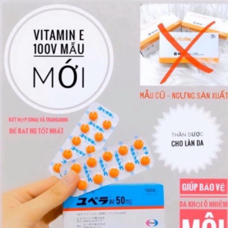 Viên uống Vitamin E Osaka Nipro 100 viên Nhật Bản