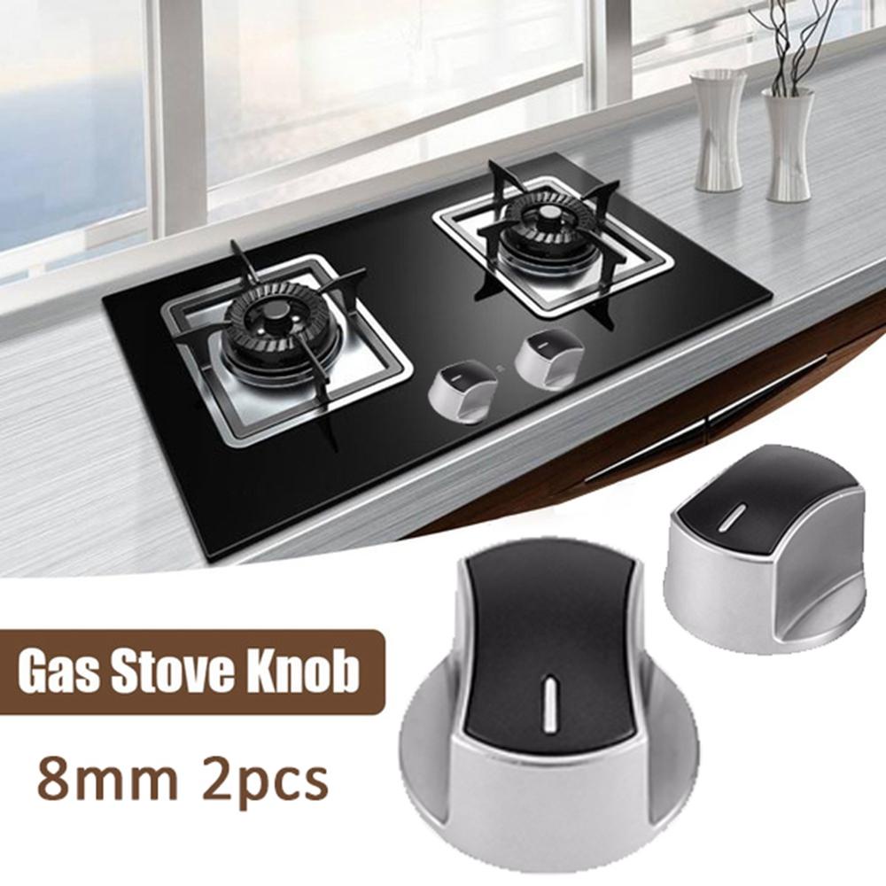 HARRIETT Set 2 Núm Vặn Bếp Lò Nướng Thay Thế