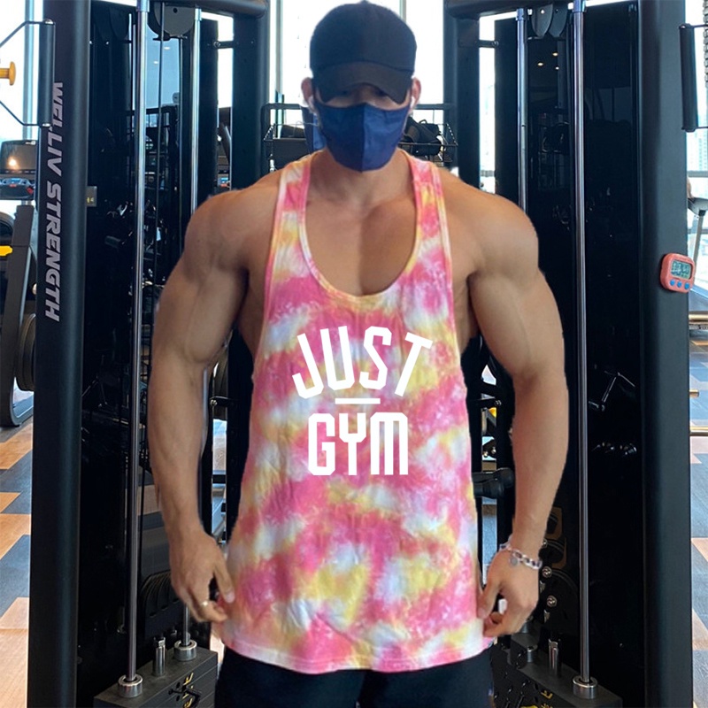 Áo Ba Lỗ Thể Thao Họa Tiết Rằn Ri Mau Khô Thời Trang Mùa Hè