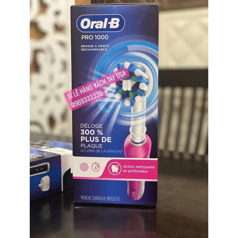 bàn chải điện oral B pro 1000