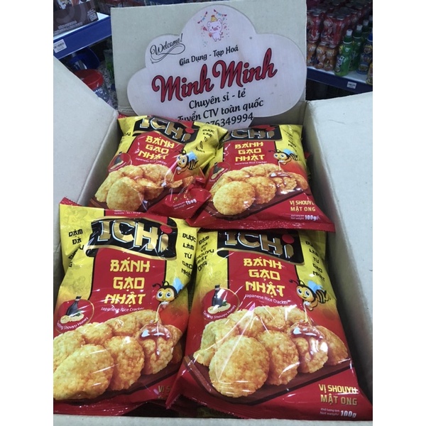 Bánh gạo ichi nhật 180g