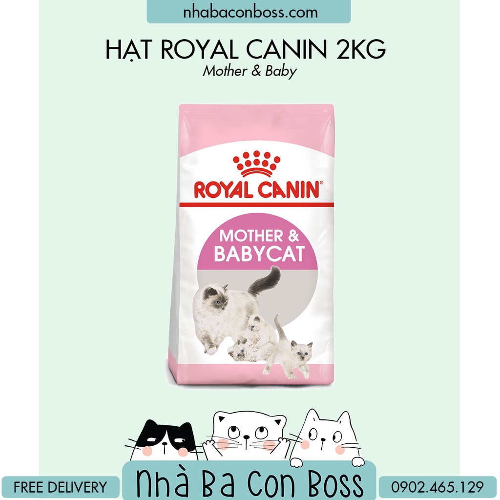 Hạt khô cho mèo Royal Canin Mother &amp; Baby 2 ký