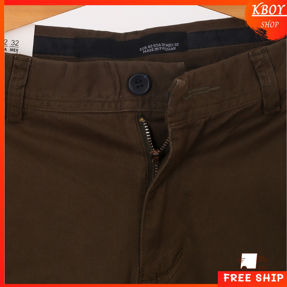 Quần Short Nam [𝐅𝐑𝐄𝐄 𝐒𝐇𝐈𝐏] Quần đùi kaki nam trơn co giãn bigsize thoáng mát, hợp dáng dễ phối đồ - Q01-2 | BigBuy360 - bigbuy360.vn