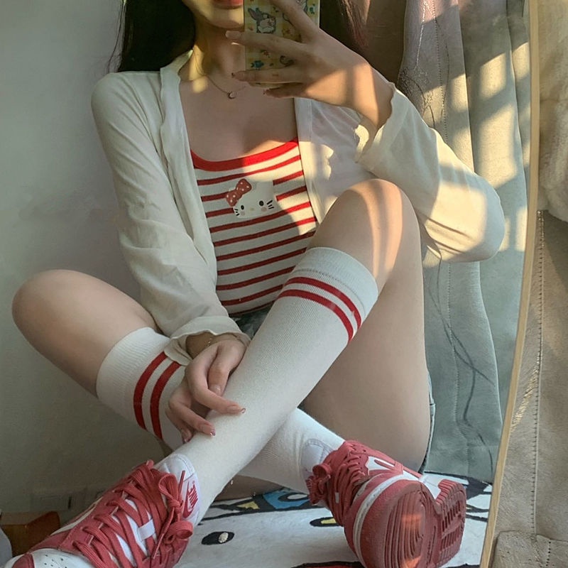 Summer New Soft Girl Suspenders Inside The Hot Girl Vest Daily Style Niche Outer Wear Bottoming Student Cute Top Female