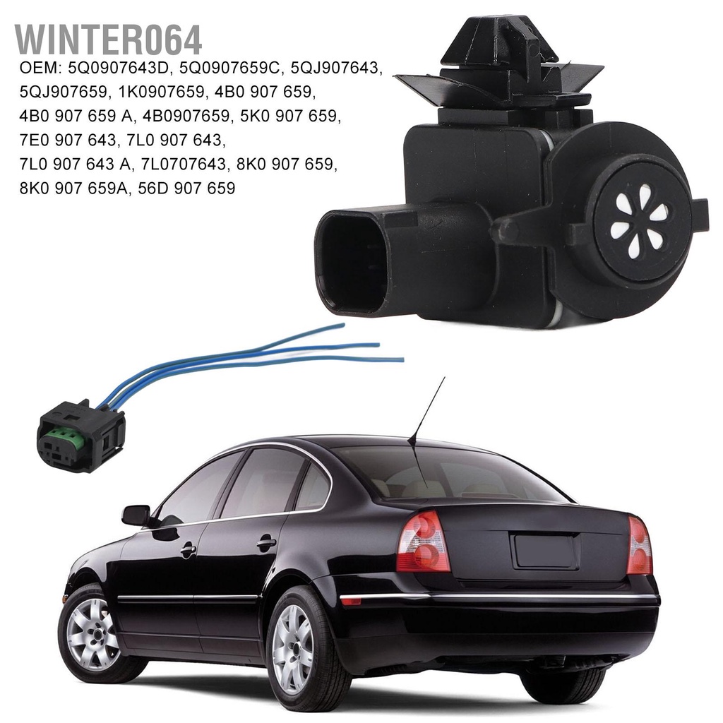 Winter064 Cảm biến chất lượng không khí với đầu nối 5QJ907643 Thay thế độ chính xác cao cho B6 MK6 MK5