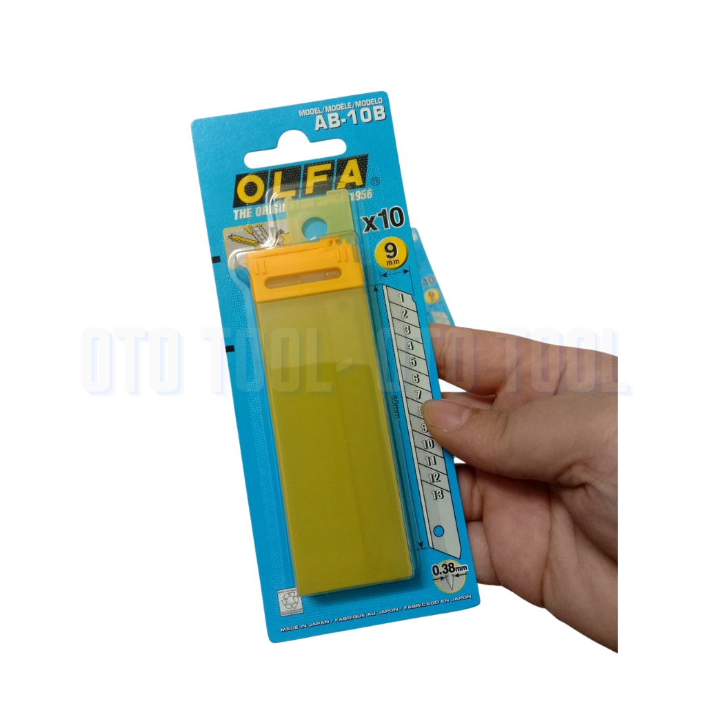 Dao cắt Film Decal chuyên dụng sắc bén OLFA A-2 khoá tự động thân chống trượt OTO TOOL