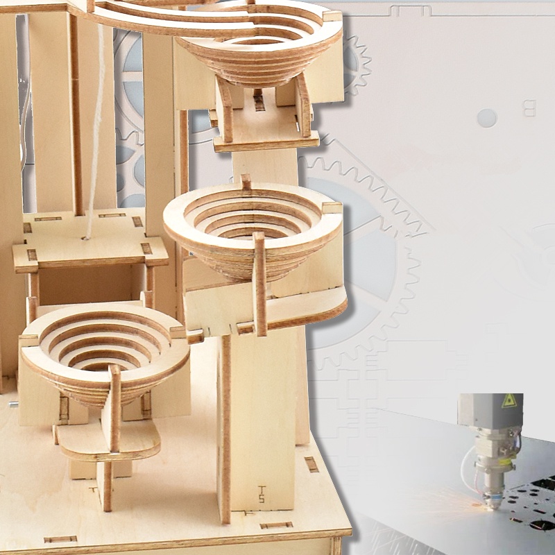 Đồ Chơi Quả Bóng Thang Máy Điện Tử 3D Thủ Công Giáo Dục Cho Bé